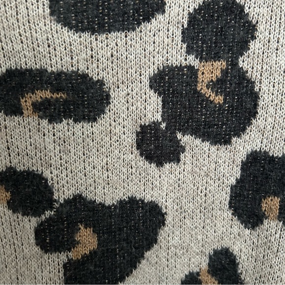 LOFT Leopard Crewneck Sweater - Picture 8 of 8